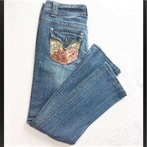 Miss Me Boot cut jeans Size 27